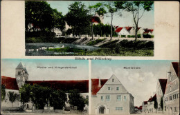 Pförring (8071) Marktstrasse, Kirche Und Kriegerdenkmal I-II - Autres & Non Classés