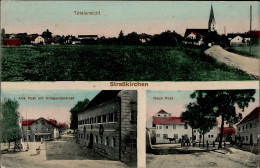 Straßkirchen (8444) Postamt Mit Kriegerdenkmal II (Ecken Bestoßen) - Autres & Non Classés