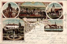 Wiesenfelden (8441) Schulhaus, 1899 I-II - Autres & Non Classés