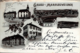 Maroldsweisach (8617) Gasthaus, Schloss, Drahtseilbahn 1899 I-II - Otros & Sin Clasificación