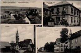 Zapfendorf (8619) Handlung Kötzner, Kirche, Schule 1916 II (Marke Entfernt) - Otros & Sin Clasificación