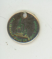 Jeton De Caddie Le Havre  "Les Rendez-Vous De Saint Vincent" Peintres & Sculpteurs Sur La Promenade De La Plage - Trolley Token/Shopping Trolley Chip