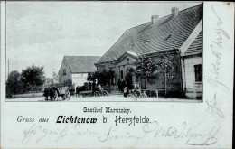 Lichtenow (o-1261) Gasthaus Marutzky, 1902 I-II - Altri & Non Classificati