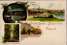 Heegermühle (o-1300) 1899 II (Eckknick) - Autres & Non Classés