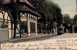 MAGDEBURG (o-3000) - HERRENKRUG - Endstation Der ELKTRISCHEN BAHN I - Altri & Non Classificati