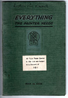 Catalogue NUCARD . Everything The Printer Needs . Machines Et Accessoires Pour Imprimerie . Price List … - Autres & Non Classés
