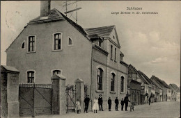 Schlieben (o-7912) Lange Strasse, 1909 II (Eckknick) - Altri & Non Classificati
