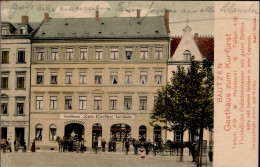 Bautzen (o-8600) Gasthaus Zum Kurfürsten, 1905 I-II - Altri & Non Classificati