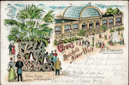 Altchemnitz (o-9000) Gruss Aus Reichels Neuer Welt 1912 I-II Montagnes - Autres & Non Classés
