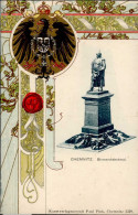 Chemnitz (o-9000) Präge-AK, Bismarckdenkmal I - Autres & Non Classés