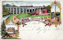 Hetzdorf (o-9381) Bahnhofsgasthaus, Eisenbahn I-II Chemin De Fer - Otros & Sin Clasificación