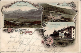 Salzburg (Österreich) Hotel Auf Dem Gaisberg, 1908 I-II - Autres & Non Classés