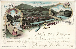 Bruneck (Italien) St. Lorenzen Im Pusterthal 1897 I-II - Otros & Sin Clasificación