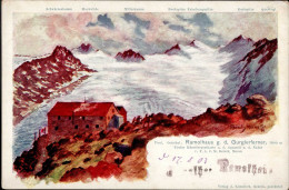 EAMOLHAUS G.d.Gurglerferner (Südtirol) - Künstlerkarte Sign. M.Reisch I - Otros & Sin Clasificación