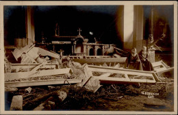 Klausen (Italien) Foto-AK Kirche Nach Überschwemmung I-II - Otros & Sin Clasificación