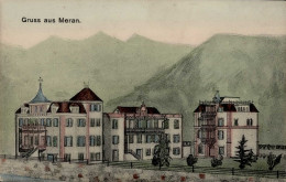 Meran (Italien) Gruss Aus Meran I-II Montagnes - Otros & Sin Clasificación