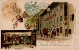 Meran (Italien) Hotel Zum Grafen Von Meran I-II - Otros & Sin Clasificación