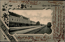 Schönbrunn Bahnhof, Eisenbahn 1902 I-II Chemin De Fer - Repubblica Ceca