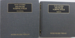 Feuser/Münzber Deutsche Vorphilatelie Stationskatalog 1988, Supplement 1990, Leichte Alters- U. Gebrauchsspuren - Precursores