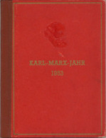 DDR Karl-Marx-Büchlein Zum Marx-Jahr 1953, Einband Leichte Spuren, Kleine Schürfung Vs. - Otros & Sin Clasificación