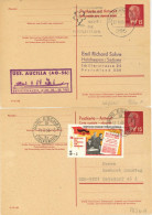DDR Pieck F/A Teil Jeweils Als Auslandsverwendung U.a. Schiffspost 1963 - Otros & Sin Clasificación