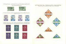 Libyen Königreich Sammlung 1951-1963 Im Album */O - Altri & Non Classificati