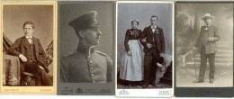 CDV Lot Mit 95 Stück - Fotografía