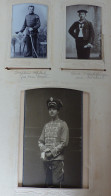 CDV Und Kabinettfotos Militär Lot Mit Ca. 100 Stück In 2 Alben - Fotografía