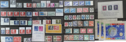 DDR Sammlung In Zwei Alben Wohl Meist Sauber Postfrisch (Stichproben), Auch Bessere Ausgaben Der Frühen Jahre Enthalten, - Colecciones (en álbumes)