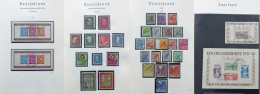 Deutschland Ab 1945 Sammlung Alliierte Besetzung Gemeinschaftsausgaben/Bi-Zone/BUND Bis 1967/Berlin Bis 1967/Saarland U. - Collezioni (in Album)
