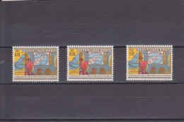 HAITI - 1969 - * / MLH - CHILDREN, SPACE , RED CROSS OVERPRINT - SURCHARGE CROIX ROUGE - Mi. 1052, 1054/5 - Haïti