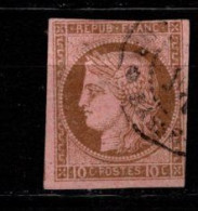 - Colonies Françaises - 1872 - YT N° 14 - Oblitéré - Céres - - Aigle Impérial