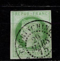 - Colonies Françaises - 1872 - YT N° 23 - Oblitéré - Céres - Beau Cachet Cochichine - Aigle Impérial