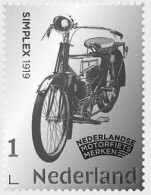 NETHERLANDS 2025 TRANSPORT Vehicles. Motorcycles. Simplex 1919 - Fine Silver Stamp MNH - Neufs