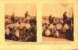 Delcampe - Drome, Livron, Benediction De La Premiere Pierre De L Eglise Du Sacré-coeur - Livron