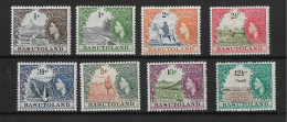 Basutoland, 1961 QEII New Currency  Complete Set To 12.5c LMM (B406) - 1933-1964 Crown Colony