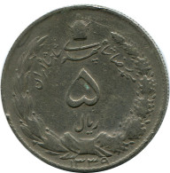 IRANÍ 5 RIALS 1963 Islámico Moneda #AK062.E.A - Iran