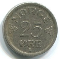 25 ORE 1956 NORWEGEN NORWAY Münze #WW1067.D.A - Norvège