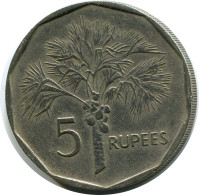 5 RUPEES 1982 SEYCHELLES Coin #AZ234.U.A - Seychelles