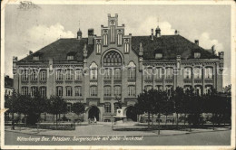Wittenberge Prignitz Buergerschule Mit Jahn Denkmal - Wittenberge