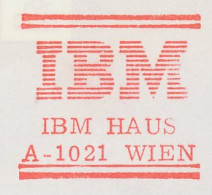 Meter Cut Austria 1985 IBM - Computers
