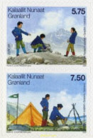758959 MNH GROENLANDIA 2007 EUROPA CEPT. 100 AÑOS DE ESCULTISMO - Unused Stamps