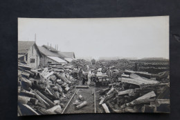 Carte Photo Bretigny Sur Orge    Depôt De Bois Poilus Guerre 1914 1918 /16/ - Bretigny Sur Orge