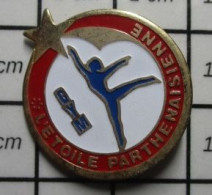 1420 Pin's Pins / Beau Et Rare / SPORTS / CLUB GYMNASTIQUE ETOILE PARTHENAISIENNE PARTHENAY - Ginnastica