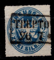 Preußen 17 B Gestempelt Doppelt Tiefst Geprüft Kastaun BPP #OJ738 - Autres & Non Classés