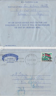 AC123 - 1965 Air Lett Postal Stationery KENYA NYERI To ITALY By Airmail - Kenya (1963-...)