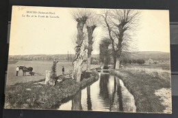 CPA  Mours Le Ru Et La Forêt De Carnelle - Mours