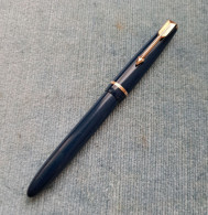 STILOGRAFICA PARKER SLIMFOLD ENGLAND 1965 VINTAGE FOUNTAIN PEN - Lapiceros