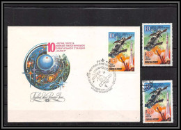 3498 Espace Space Raumfahrt Lettre Cover Briefe Cosmos Russie (Russia Urss USSR) Fdc Saliout 1 / Salyut + Mnh ** N° 4796 - UdSSR