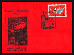 3416 Espace Space Raumfahrt Lettre Cover Briefe Cosmos Russie (Russia Urss USSR) Cosmonauts Day Gagarine Gagarin 12/4/19 - UdSSR